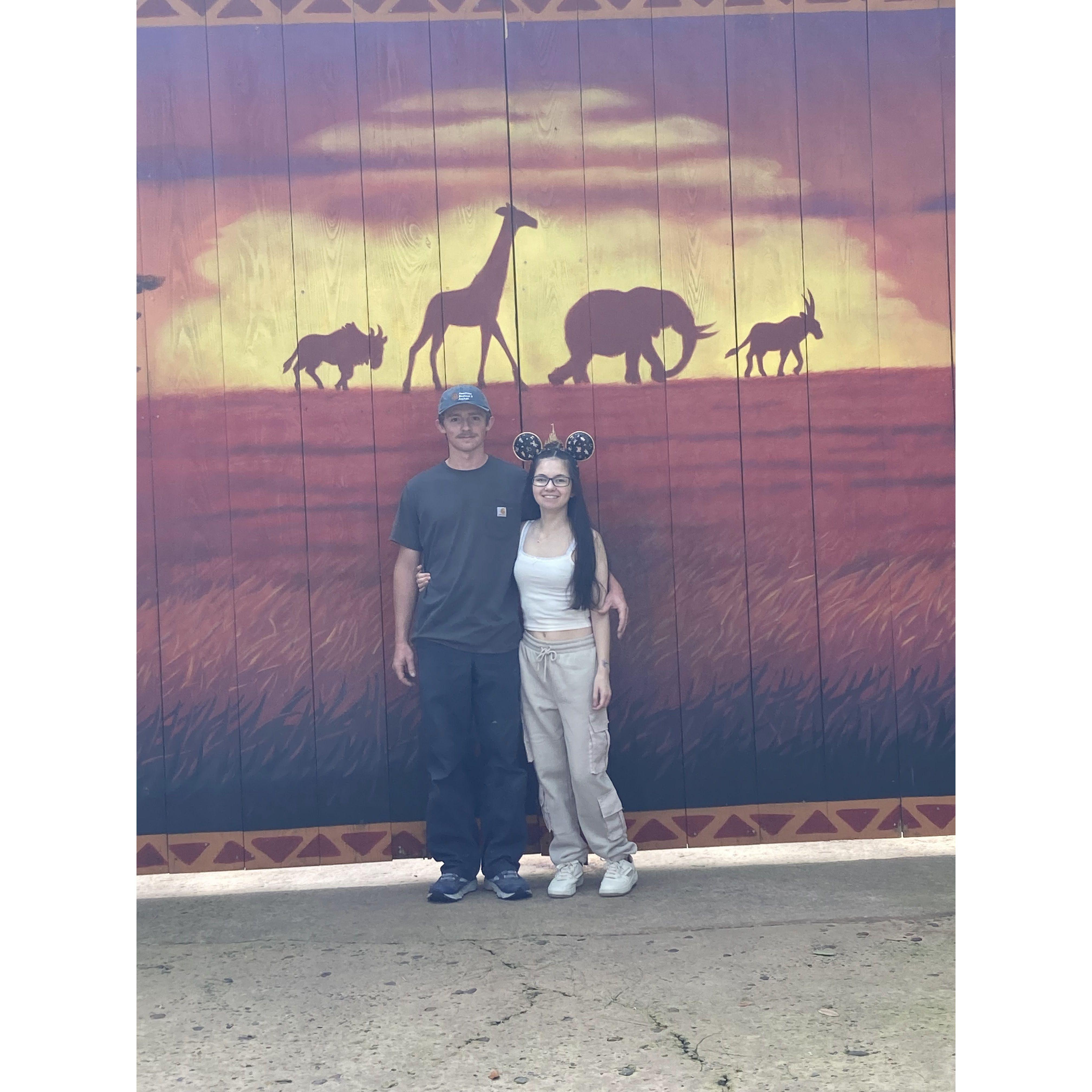 Our first trip to Disney together!