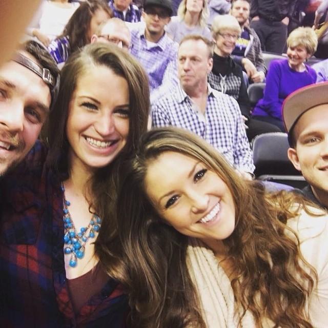 Denver Nuggets game with Channing & Brent!