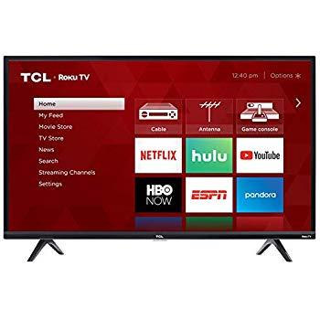 TCL 49S517 49-Inch 4K Ultra HD Roku Smart LED TV (2018 Model)