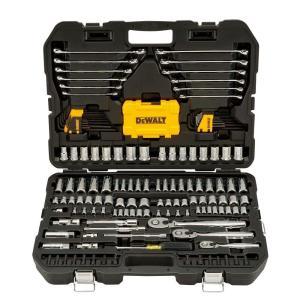 1/4 in. x 3/8 in. Drive Polished Chrome Mechanics Tool Set (168-Piece)