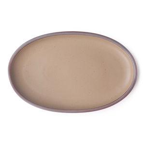 Oval Serving Platter in Morel