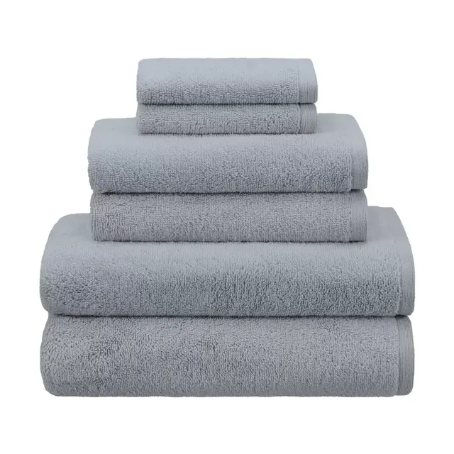 Haven™ 6-Piece Organic Cotton Terry Bath Towel Set in Quarry