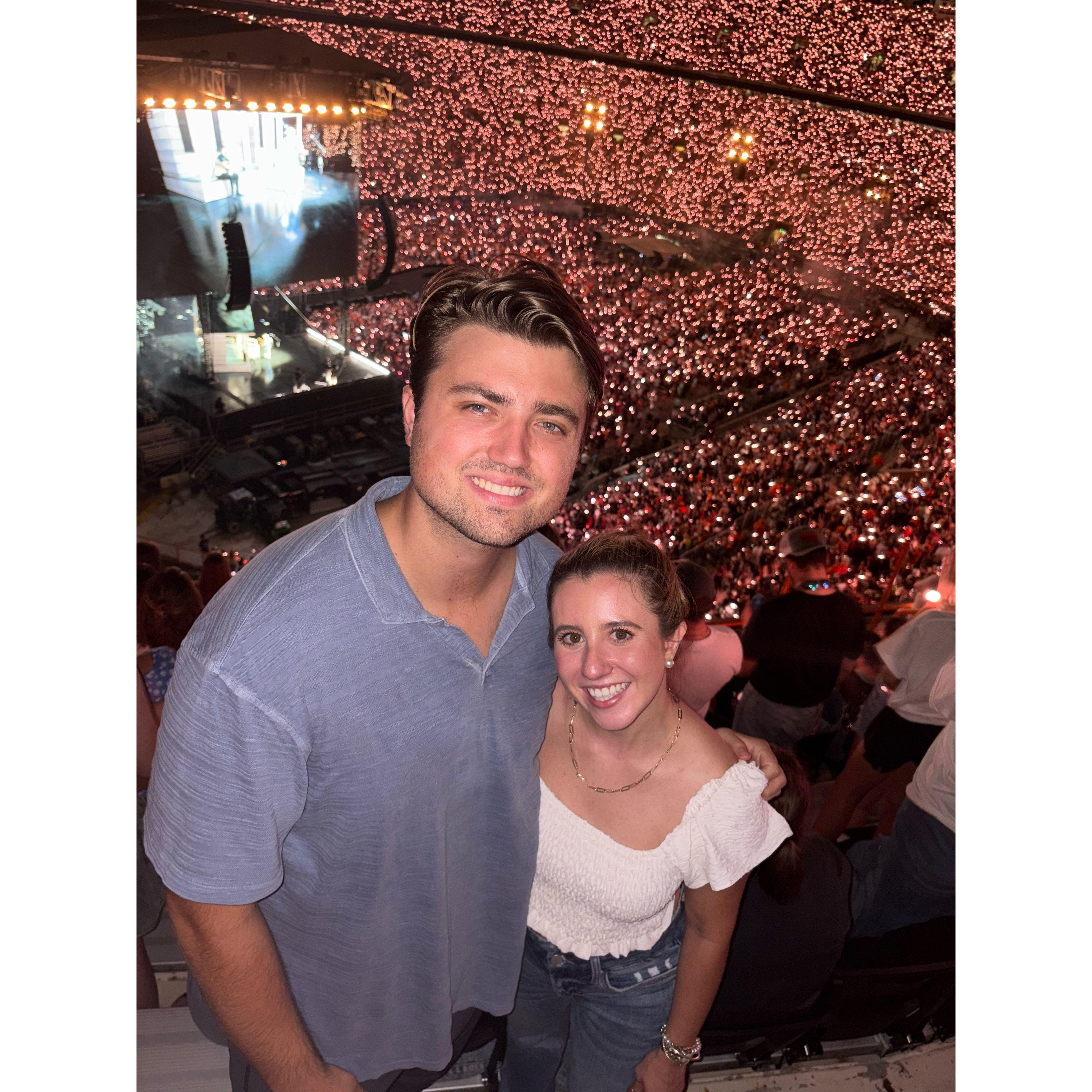 Celebrating the move to Knoxville with a concert in Neyland Stadium
