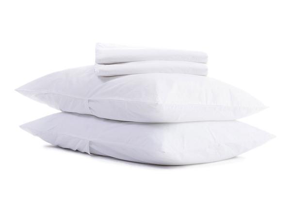 Parachute Percale Sheet Set (Fitted Sheet + Flat Sheet + 2 Pillow Cases)