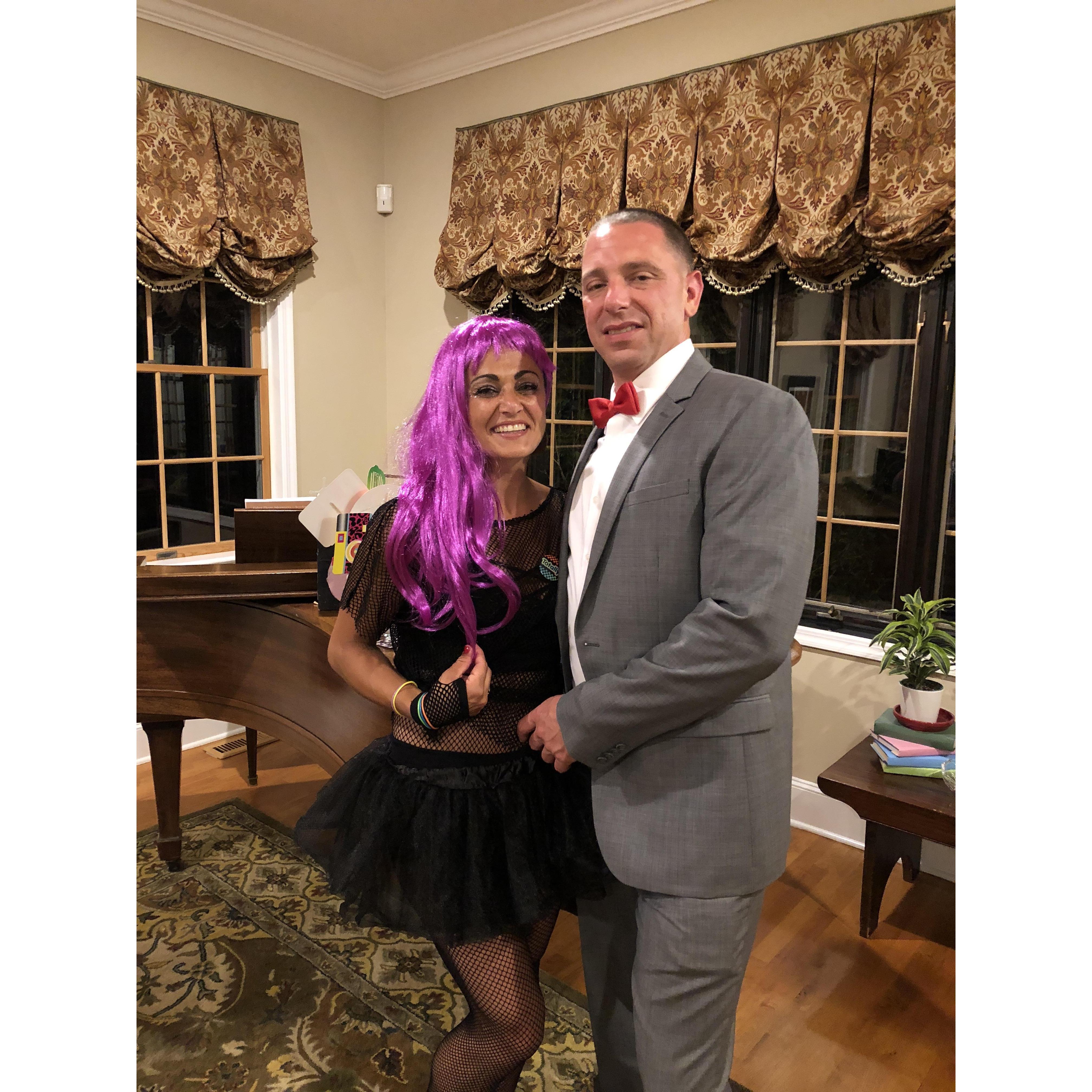 Meet Pee Wee Herman and Cindy Lauper...smh