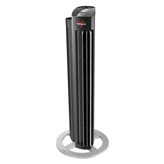 Vornado NGT33DC Energy Smart Tower Air Circulator Fan with Variable Speed, 33", Black