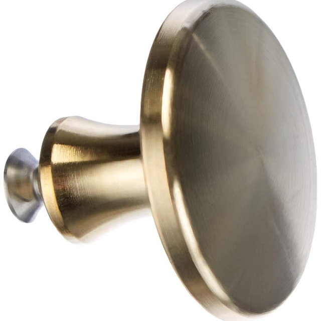 STAUB 4cm Round Brass Knob for Cocottes/Roasting Pan Diameter 18-41cm Gold