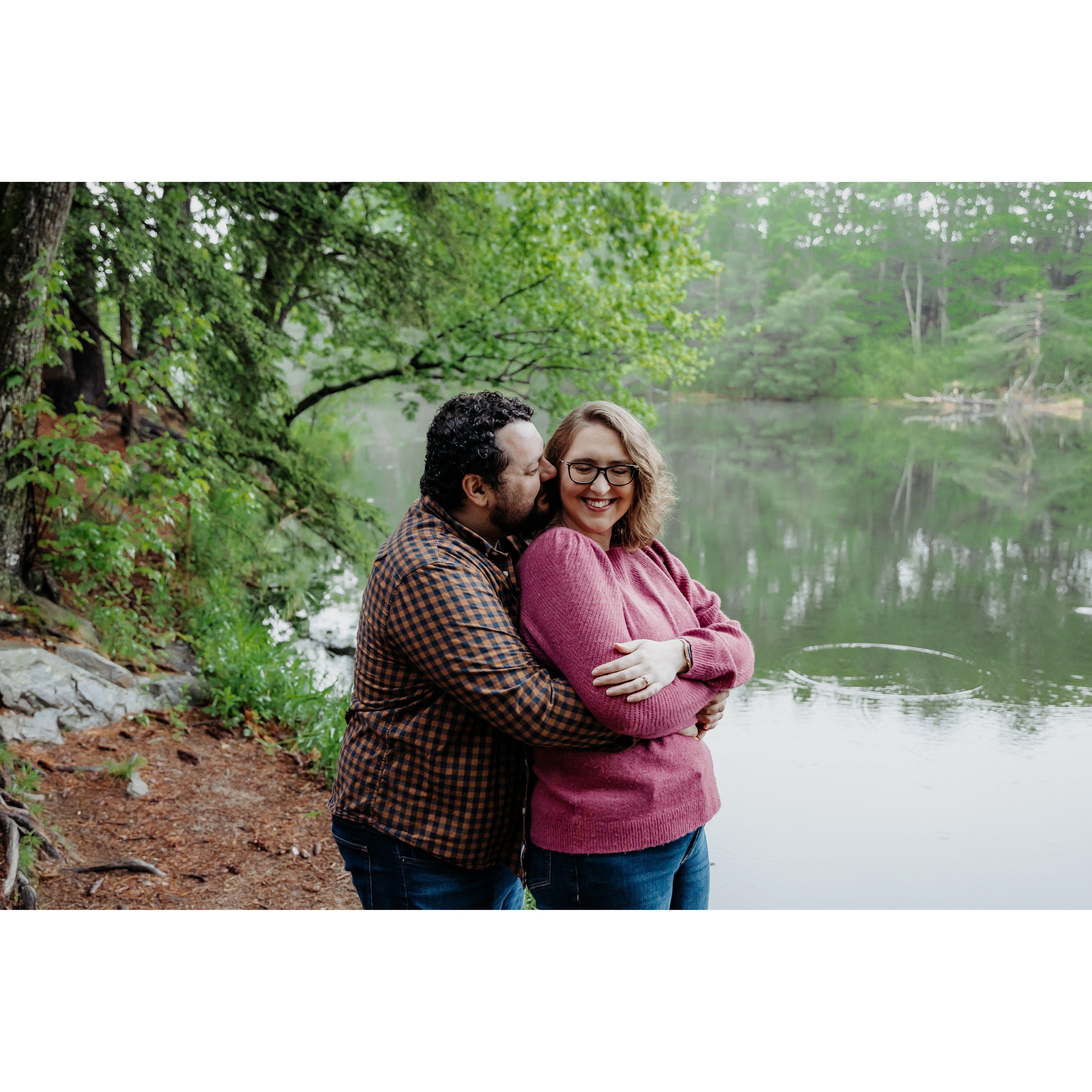 Engagement Photo Shoot. 5-19-24. Mine Falls Trail, Nashua NH.