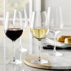 Wayfair Basics 12 Piece White Wine & Red Wine Glass Set