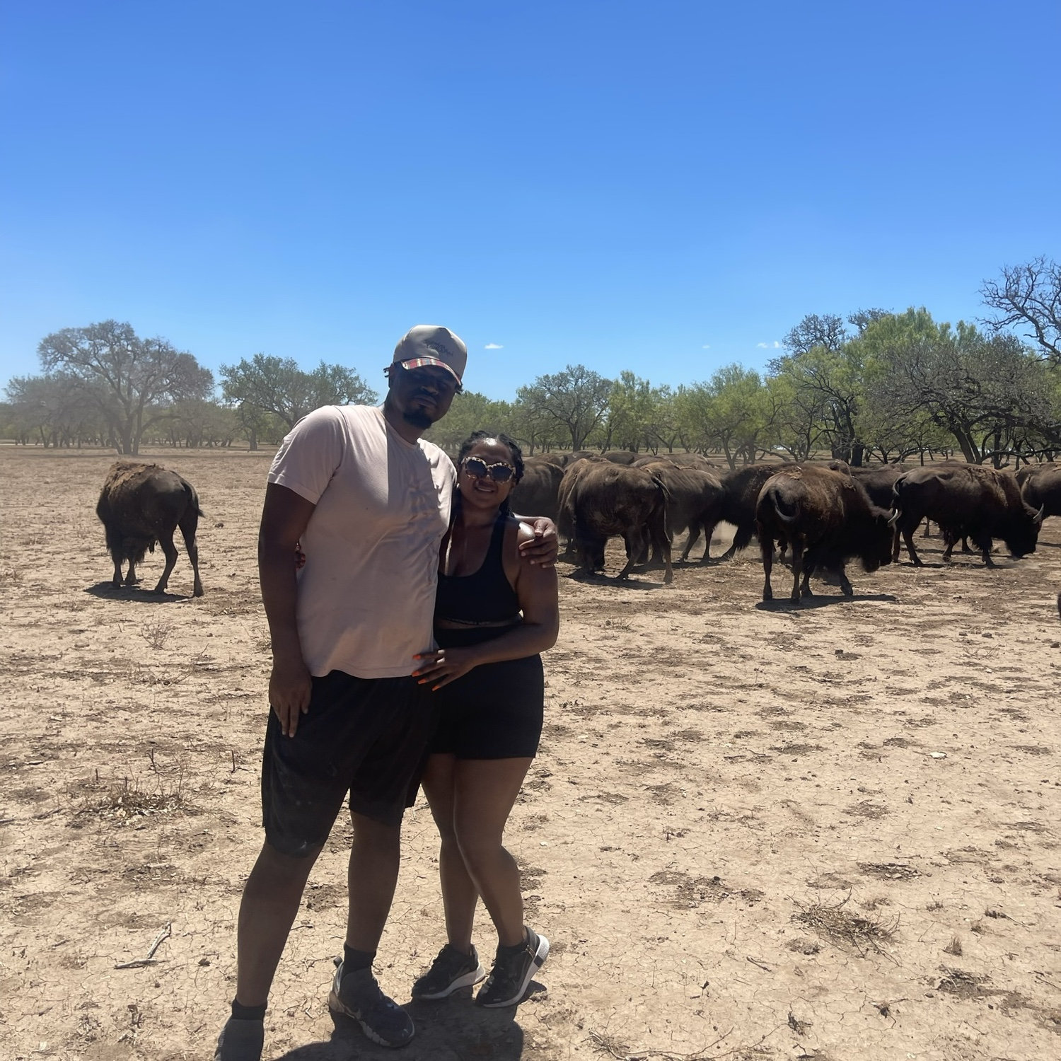 Dre's first time at the ranch!