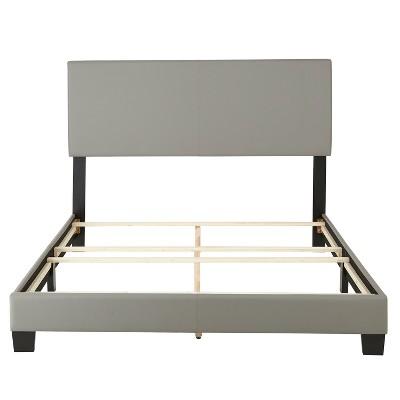 Langley Leather Upholstered Platform Bed Frame - Eco Dream