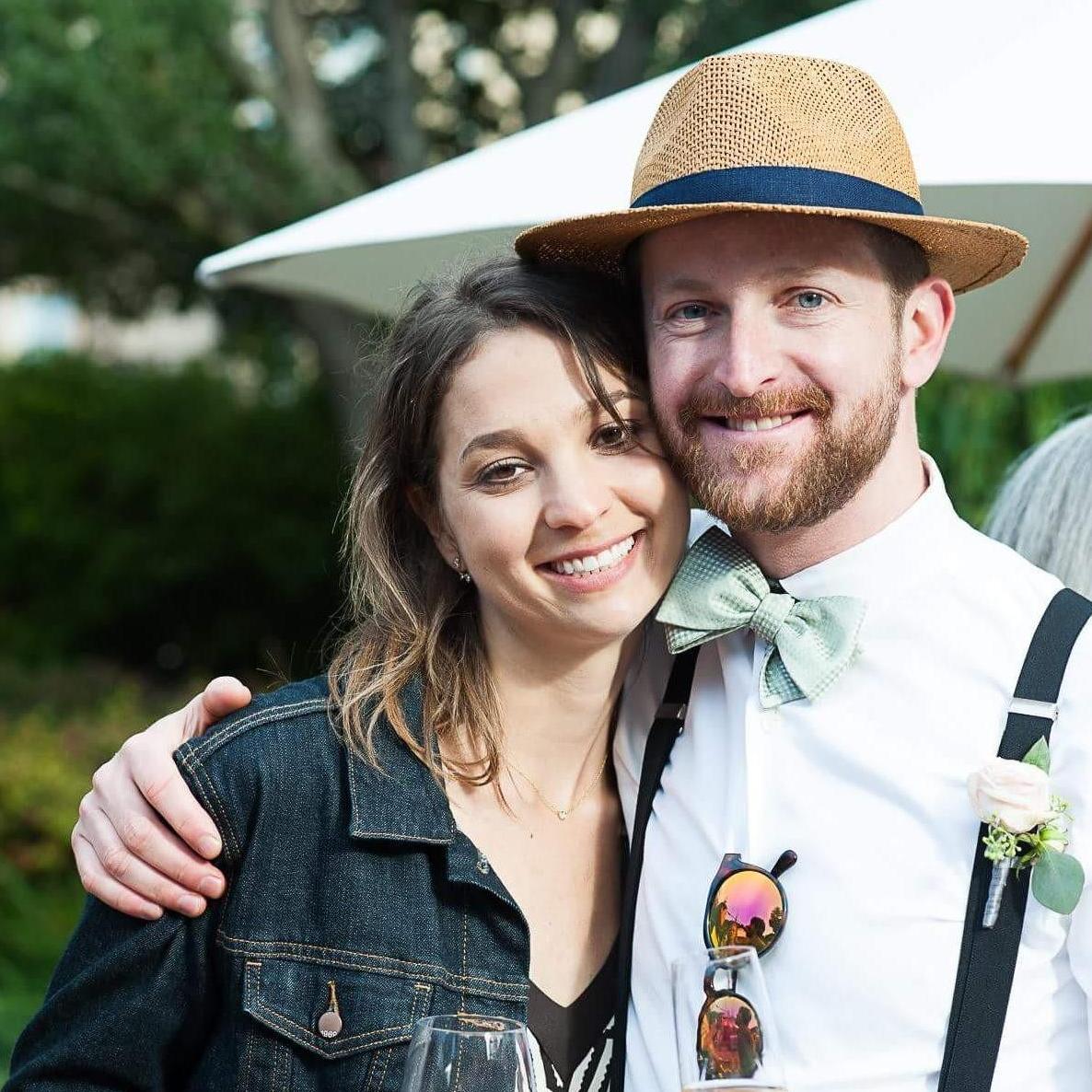 Celebrating Erin and Devin's wedding at the Outdoor Art Club in Mill Valley