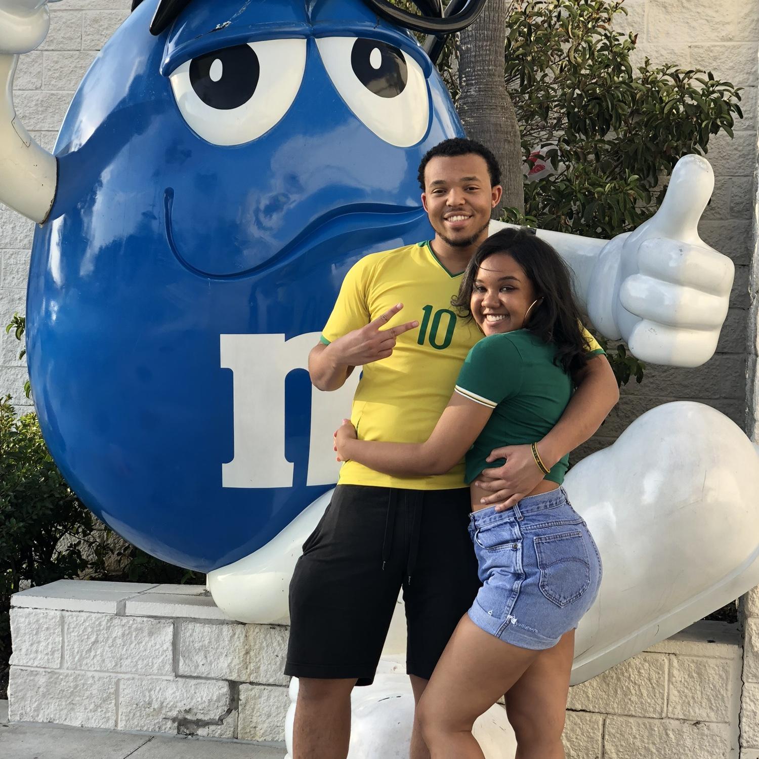 Our first vacation together to Orlando, FL