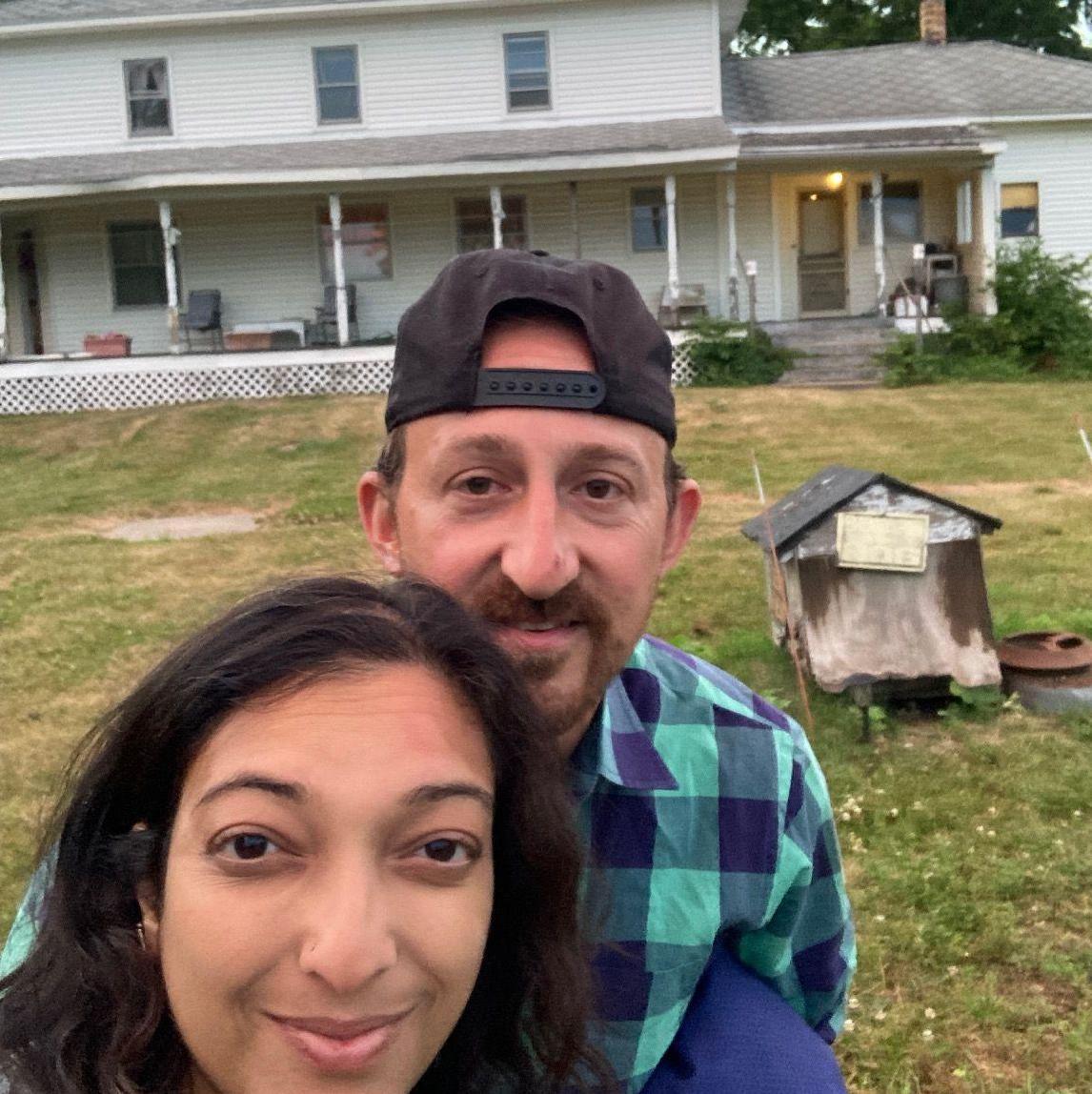 Our first visit together to Johns grandparents farm in Michigan that he grew up visiting so often.