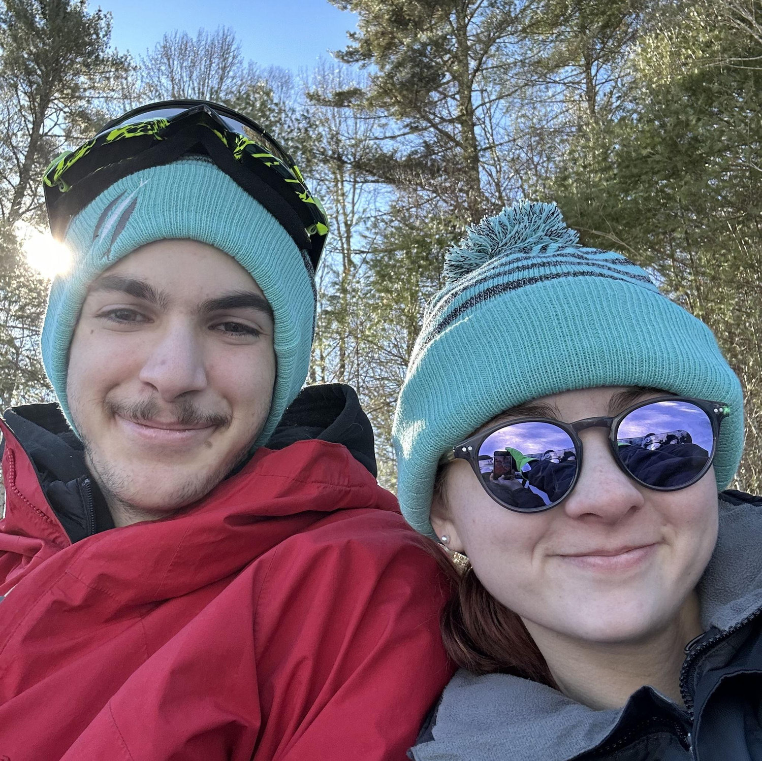 Our 1st ski trip together!