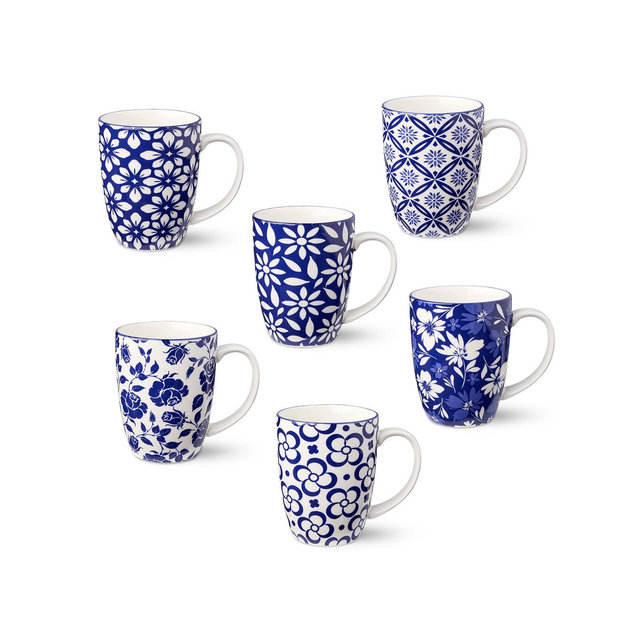 Certified International Madison Mugs, Set of 6