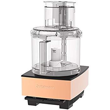 Cuisinart DFP-14BCWNY 14-Cup Food Processor, Brushed Stainless Steel, White