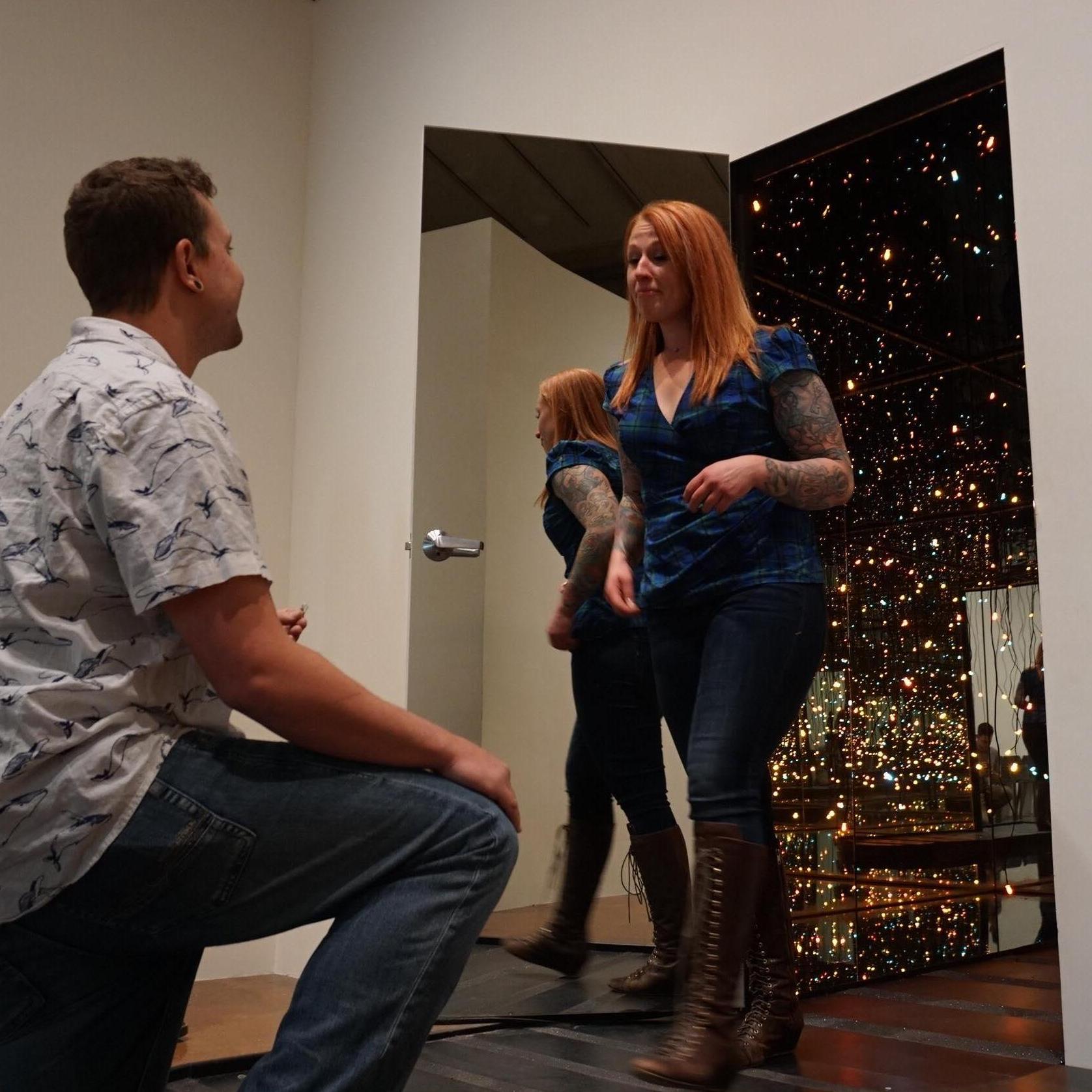 The "proposal" face.