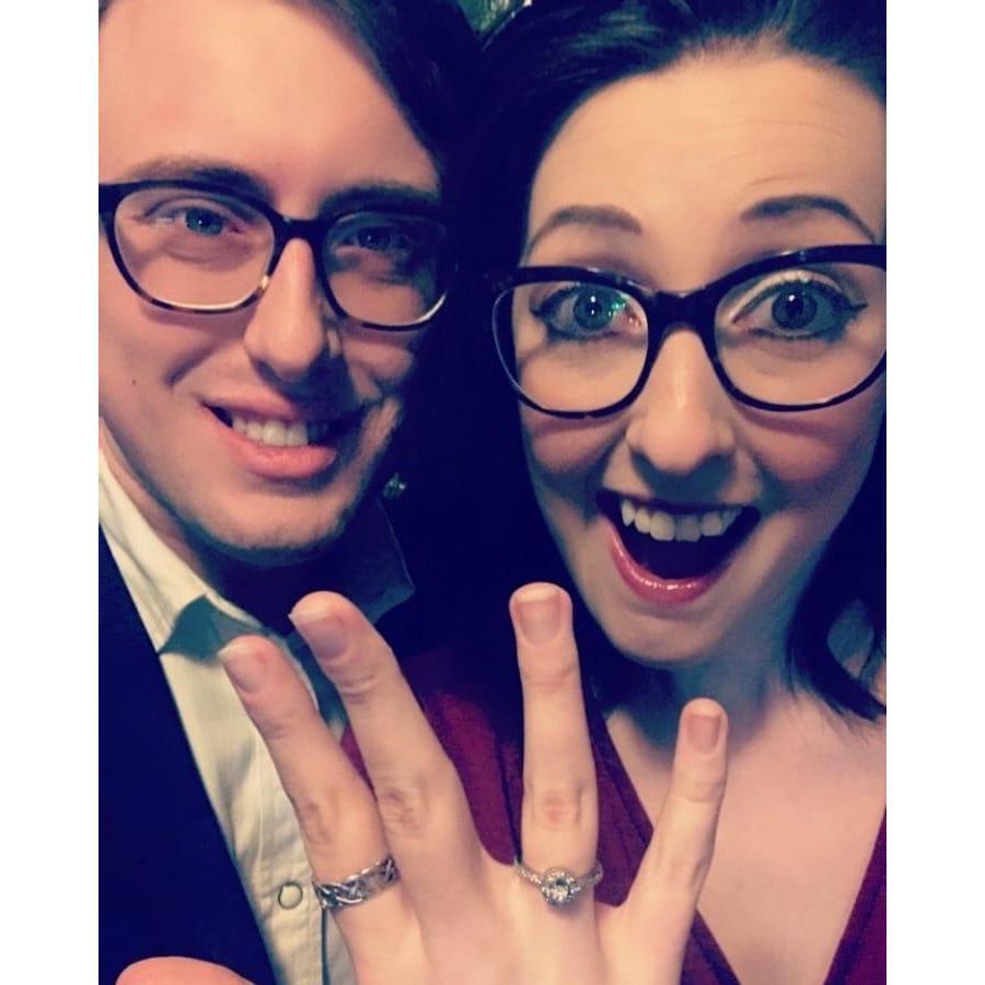 After saying "yes"!