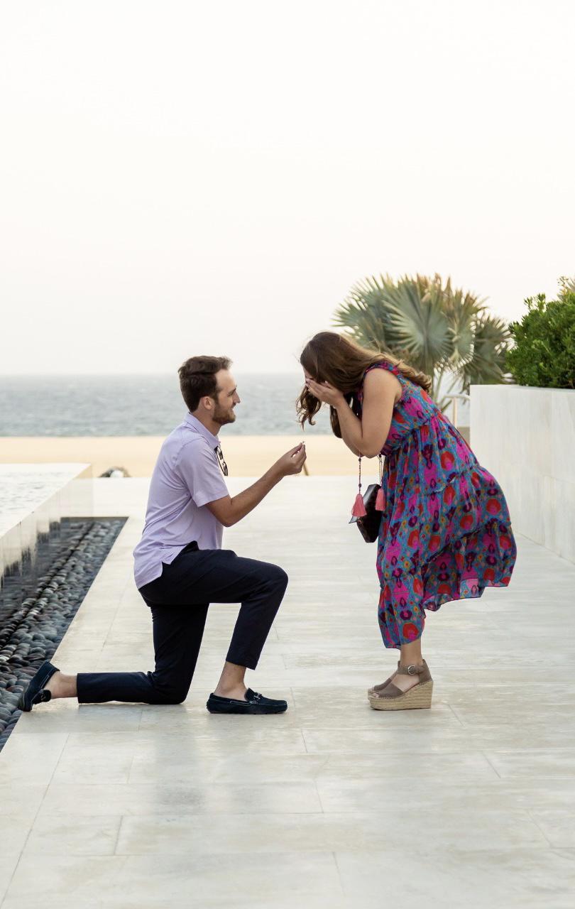 June 18, 2021- Logan proposed at Nobu Cabo and Elena, for the first time in her life, was speechless!