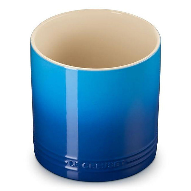 Le Creuset Stoneware Signature Utensil Crock, 2.7 qt., Marseille