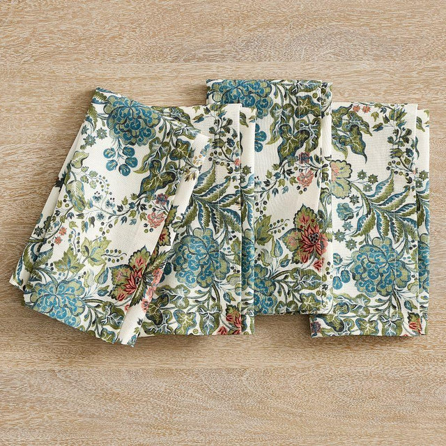 Saskia Cotton Napkins, Set of 4 - Multi