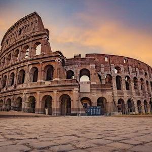 Visit the Colosseum in Rome for our Honeymoon