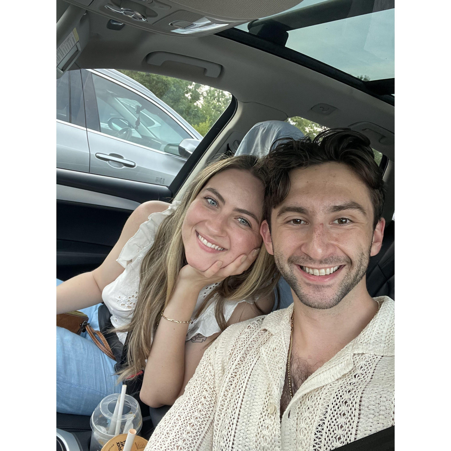 Our first day as an official couple