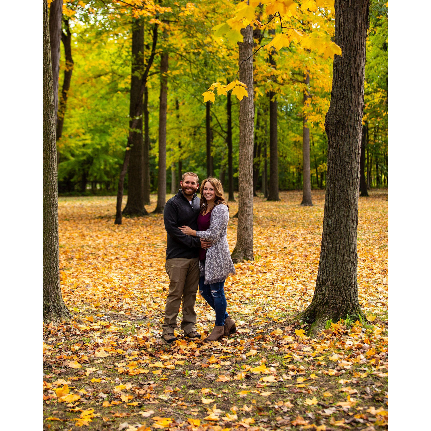 First professional photos together