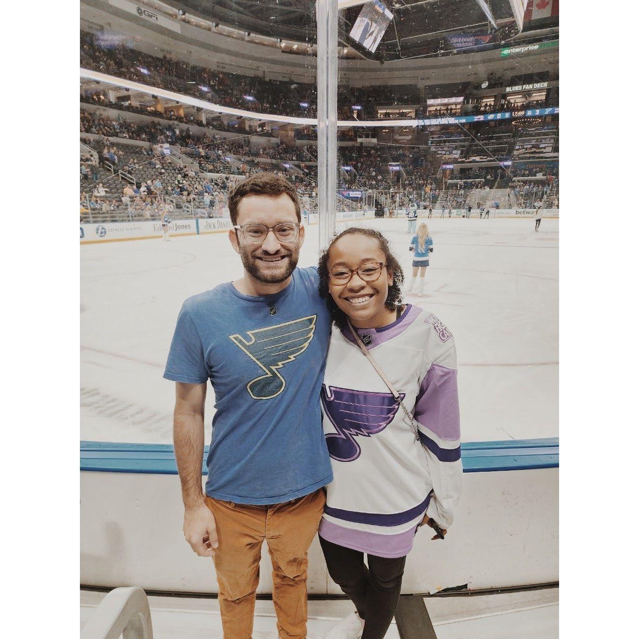 Our first Blues Game Together