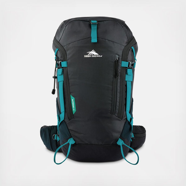 high sierra mini 2.0 backpack Pathway with Hydration Storage Sleeve, for Hiking, Biking, Camping, Traveling, Forest Green/Black, 60L : Sports & Outdoors or simply exploring the great outdoors High Sierra Pathway 2.0 45L