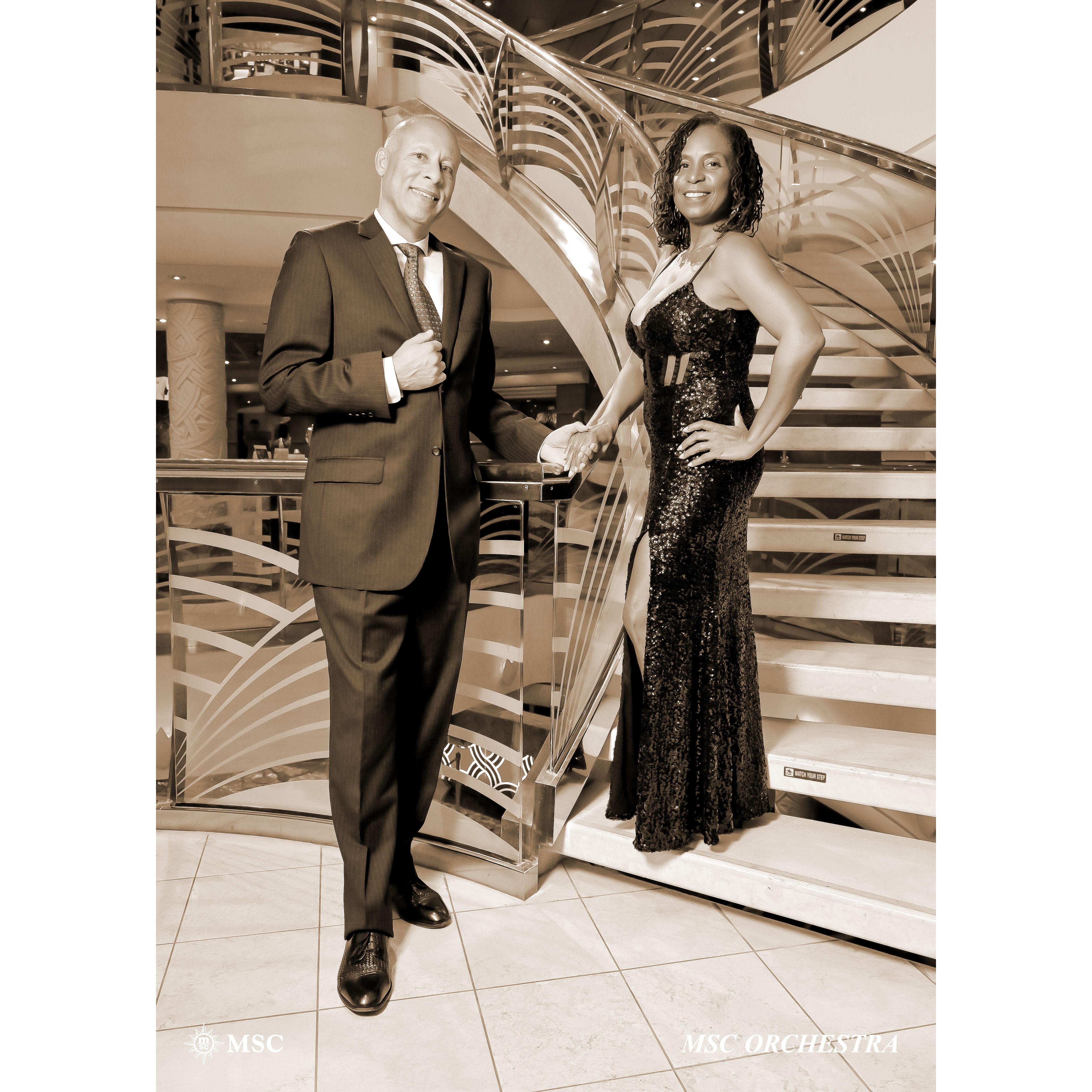 MSC Cruise in Europe - Captains dinner