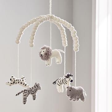 Felted Animal Mobile