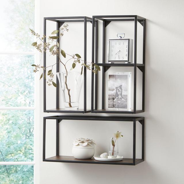 Booker Small Vertical Shelf, Set of 3