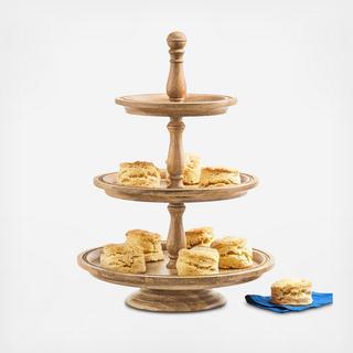 Martha Stewart Collection - Wood 3-Tier Server