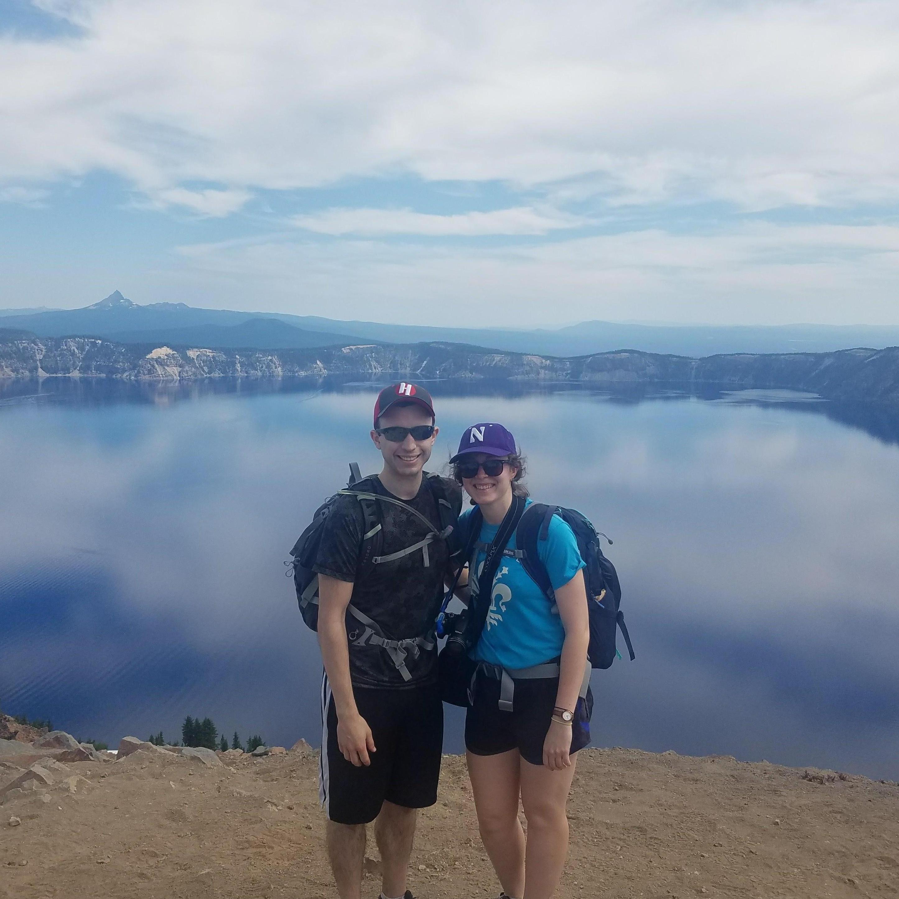 Hiking at Crater Lake National Park 2017
