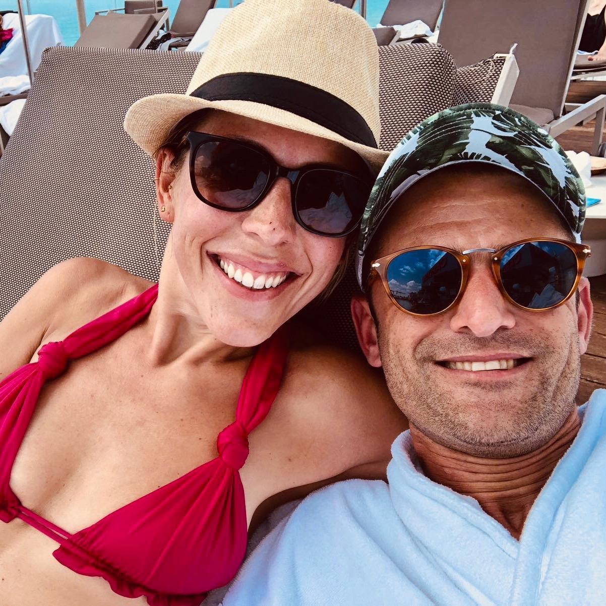 Pool and Spa with the captain