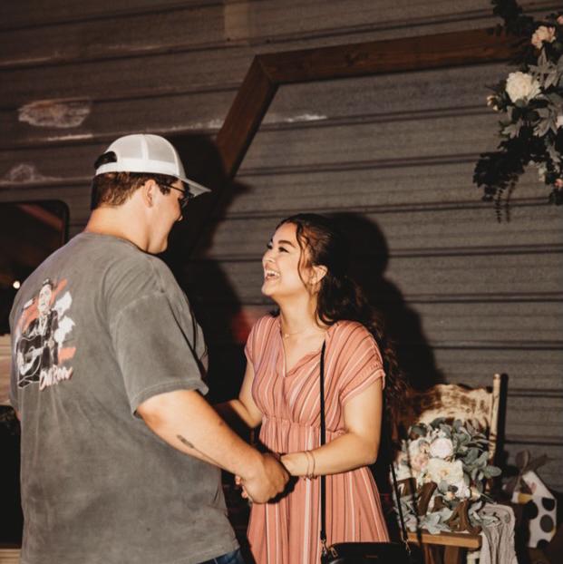 Right after I caught the bouquet at the Emerson wedding…and here we are!