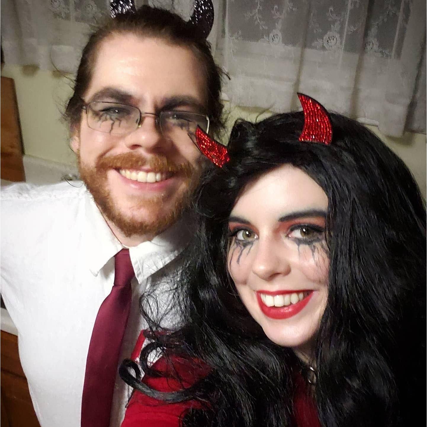 Marc from Hell's Accounts Receivable department and Lucifer
Halloween 2020