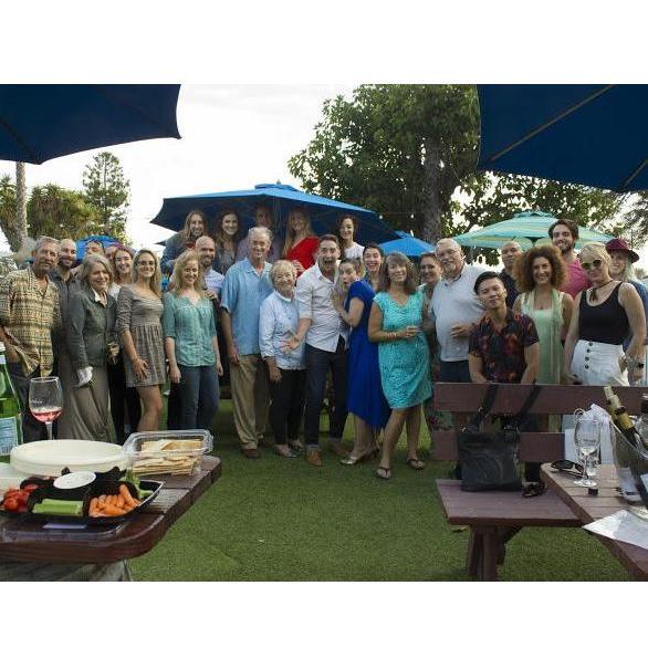 The (surprise) Engagement Party at Rosenthal Wine Bar. Cheers!
