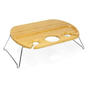 Mesamio Collapsible Wine & Snack Table