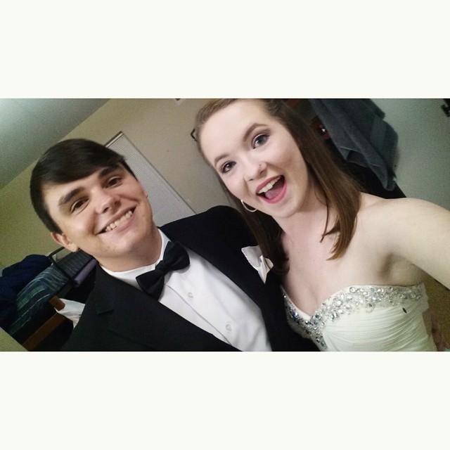 Our first college formal!