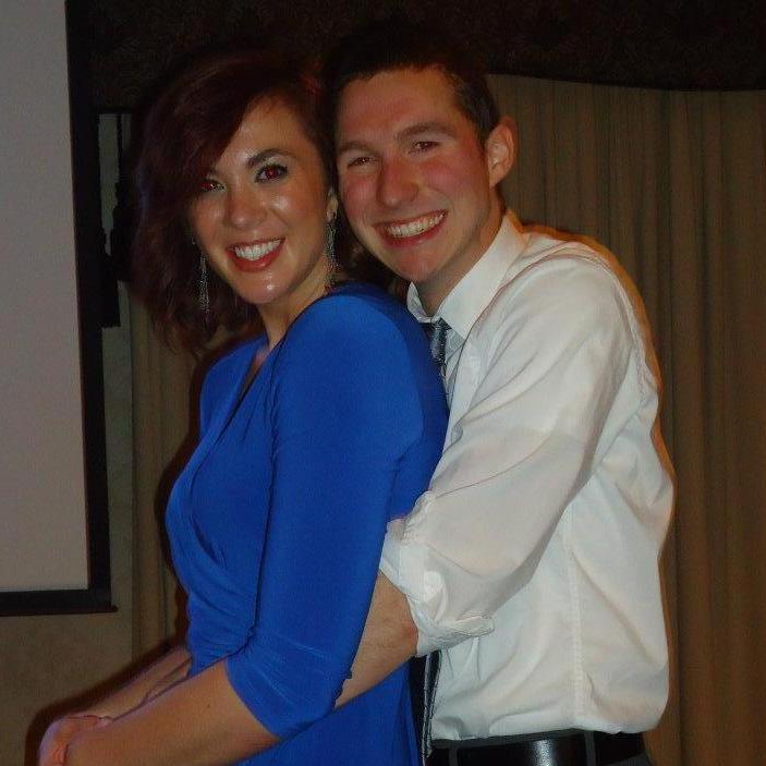 One of the first of many weddings we attended together, circa 2012.