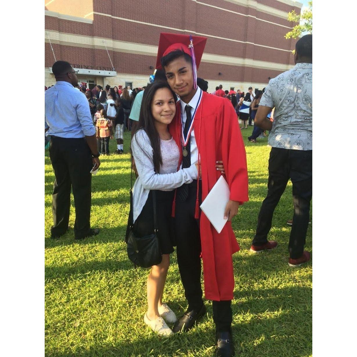 Alex graduated in 2015