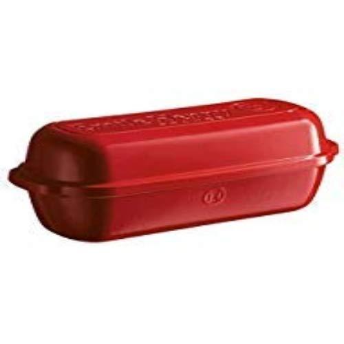 Emile Henry 345503, Burgundy Italian Bread Baker, 13.4 x 5.3