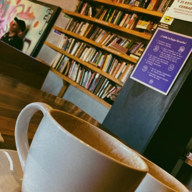La Biblioteca 📚 our favorite coffee shop.