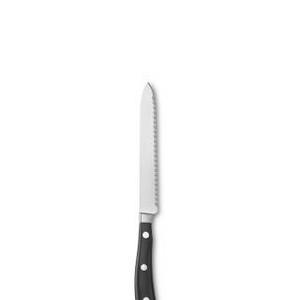 Wüsthof Classic Ikon Serrated Utility Knife, 5"