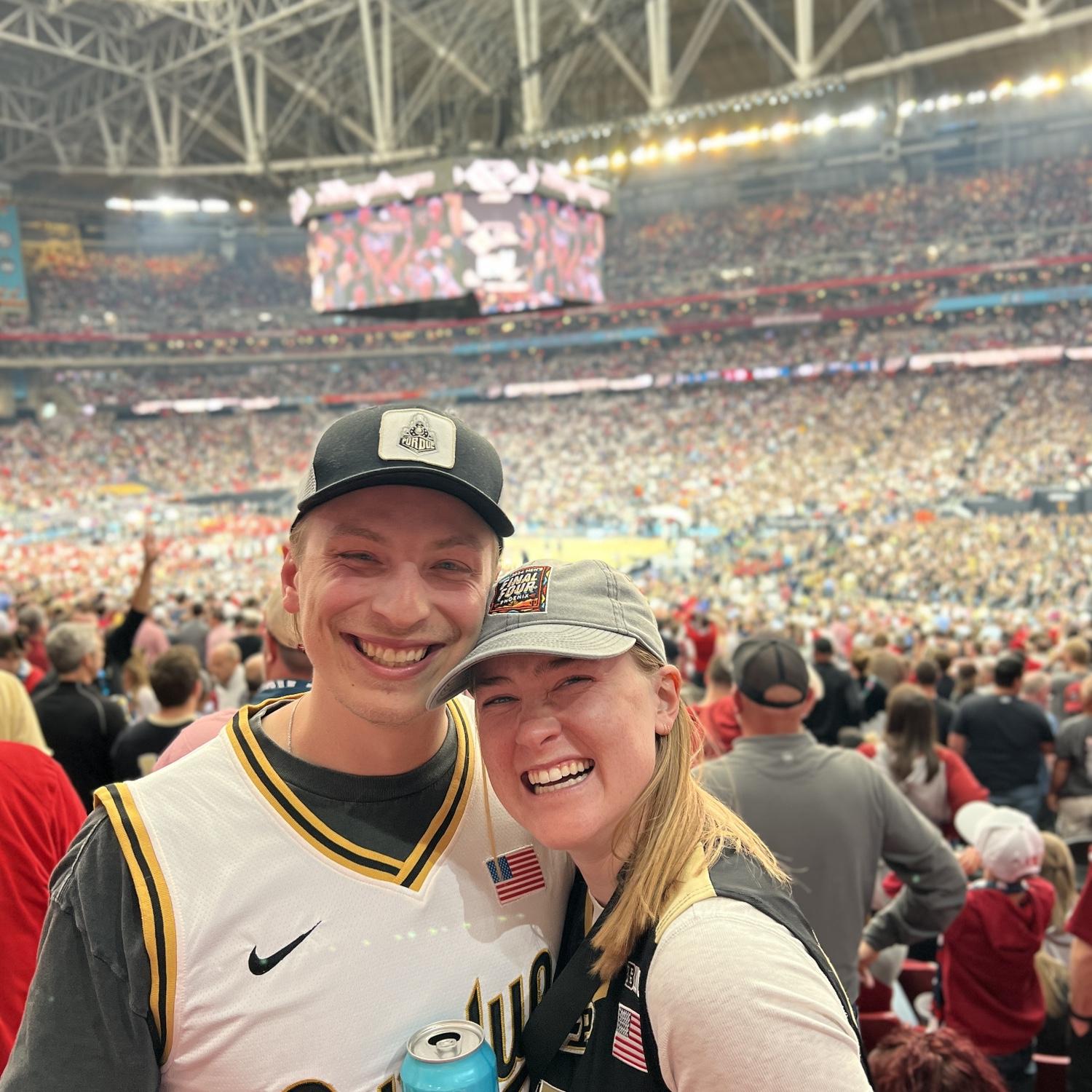 Purdue basketball makes the Final Four, and the championship game! April 2024.