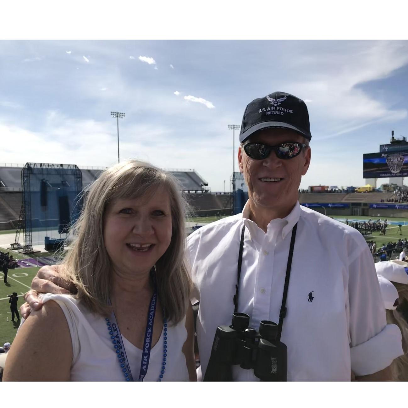 Attended the 2018 United States Air Force Academy Graduation for a friend's daughter.  First time at a USAFA graduation.