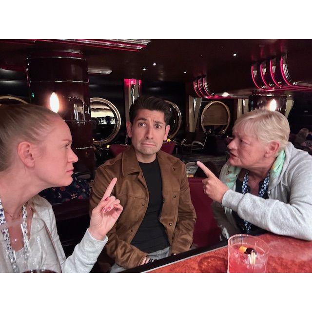 Nico getting "advice" by future mother and sister in-law!